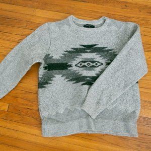 Lucky X Pendleton Sweater w Aztec Tribal design